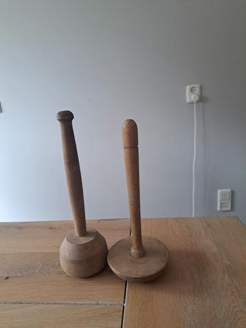 Oude Stampers - Set van 2 beschikbaar voor biedingen