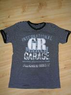 H&M Shirtje zwart met witte strepen op mouw S, H&M, Zwart, Ophalen of Verzenden, Zo goed als nieuw