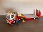 Playmobil 3935 Gigant truck + dieplader, Ophalen of Verzenden, Zo goed als nieuw, Complete set
