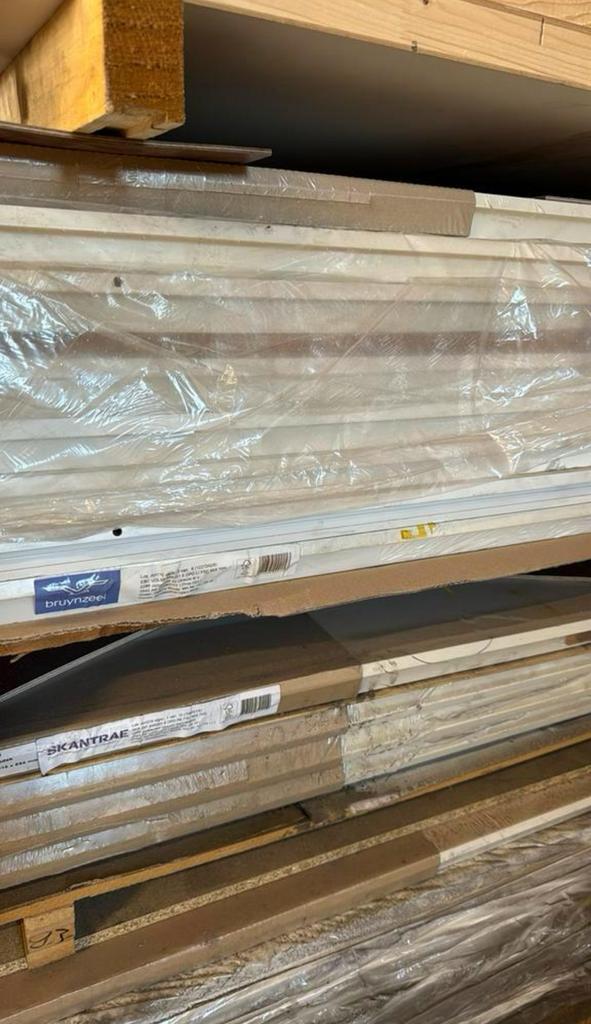 Opdekdeuren diverse maten, Huis en Inrichting, Deurbellen, Zo goed als nieuw, Ophalen