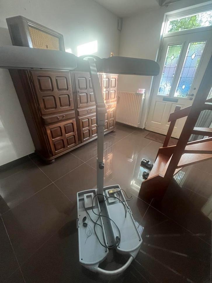 Philips zonnebank sunmobile hb950, Witgoed en Apparatuur, Zonnebanken en Gezichtsbruiners, Zo goed als nieuw, Zonnebank enkelzijdig