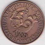 BERGEN OP ZOOM MARKIEZENHOF 1986, Postzegels en Munten, Penningen en Medailles, Verzenden, Overige materialen