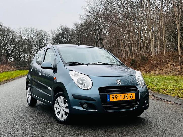 Suzuki Alto 1.0 2012 Grijs Airco Parrot NAP Nwe Apk, Auto's, Suzuki, Bedrijf, Alto, ABS, Airbags, Airconditioning, Bluetooth, Boordcomputer