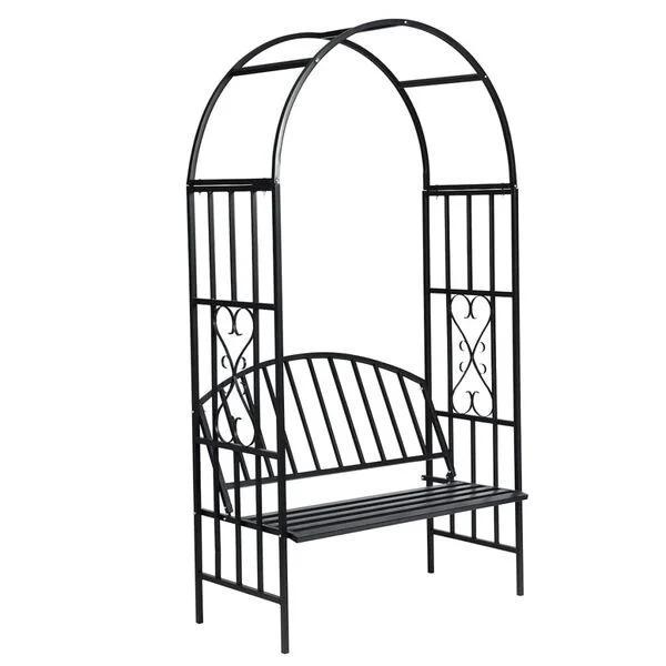 Rozenboog met bank €119, Tuin en Terras, Tuinmeubel-accessoires, Nieuw, Ophalen of Verzenden