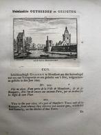 202 / Montfoort aan de Wal Kopergravure 1732, Antiek en Kunst, Ophalen of Verzenden