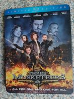 Blu-ray the Three Musketeers 3D tinbox, Ophalen of Verzenden, Zo goed als nieuw
