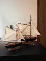 2  miniatuur schaalmodel modelbouw boot modelboot, Hobby en Vrije tijd, Modelbouw | Boten en Schepen, Ophalen, Gebruikt