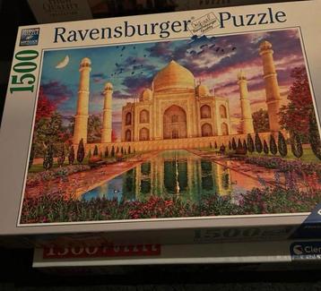 Ravensburger en Clementoni puzzels van 1500 stukjes beschikbaar voor biedingen