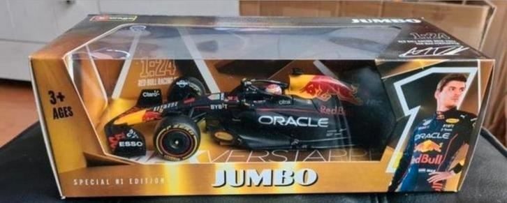 Bburago Jumbo uitvoering RB18 MAX VERSTAPPEN 2022 nieuw, Hobby en Vrije tijd, Modelauto's | 1:24, Nieuw, Auto, Bburago, Ophalen of Verzenden