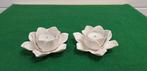 waxinelichthouders 2 stuks rozen, Ophalen of Verzenden, 'T Olde Gre-j, Info@toldegrej.nl, Endepoelstraat 20f Didam