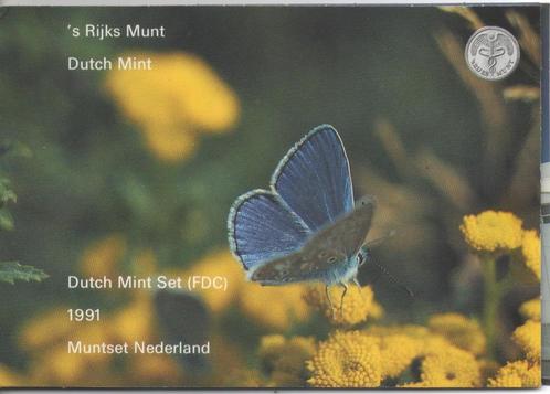 Provincie U.N.C jaarset 1991 Drenthe, Postzegels en Munten, Munten | Nederland, Setje, Overige waardes, Koningin Beatrix, Ophalen of Verzenden