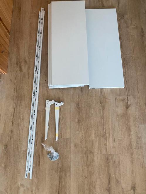 Ikea Boaxel wandrek/ opbergsysteem/ kledingkast/ washok, Huis en Inrichting, Kasten | Stellingkasten, Zo goed als nieuw, Ophalen