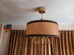 Retro Hanglamp met kap, Minder dan 50 cm, Ophalen of Verzenden, Metaal, Zo goed als nieuw