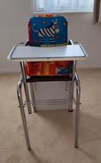 Vintage Meegroeistoel met Tafelblad, Kinderen en Baby's, Kinderstoelen, Ophalen, Gebruikt, Meegroeistoel, Gordel(s)