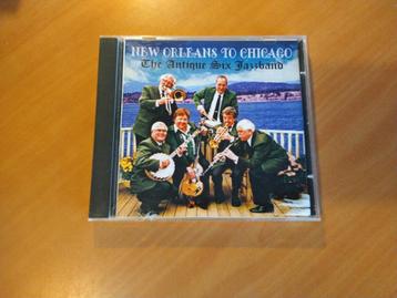 CD The Antique Six Jazzband - New Orleans to Chicago beschikbaar voor biedingen