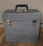Retro platen koffer: grijs, Verzamelen, Retro, Overige typen, Ophalen