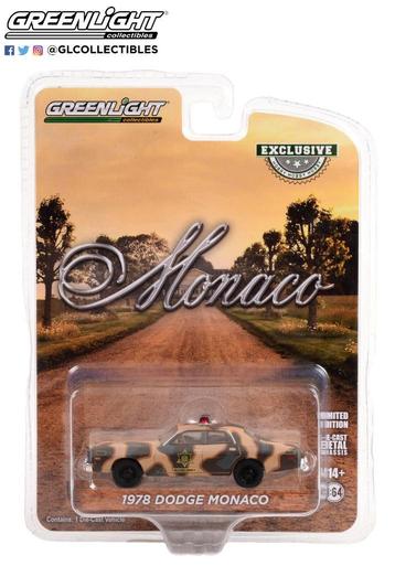 1978 Dodge Monaco van Greenlight 1/64 Sheriff Hazzard County beschikbaar voor biedingen