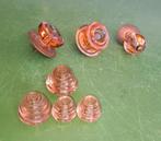 Knoppen oude glazen knoppen, Antiek en Kunst, Ophalen of Verzenden