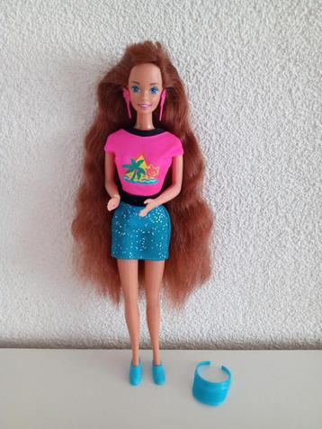 Glitter Hair Barbie Redhead uit 1993 beschikbaar voor biedingen
