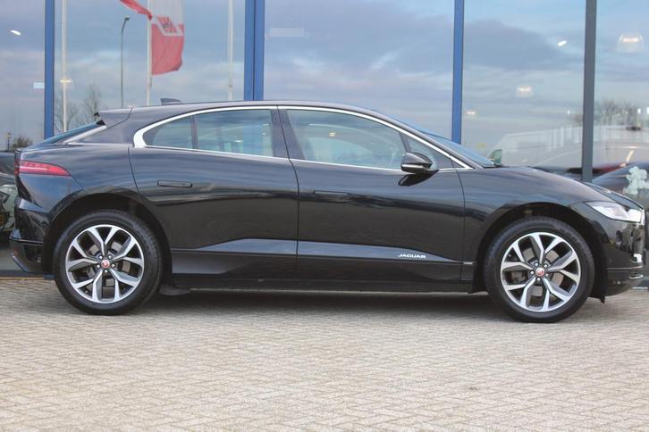 Jaguar I-PACE EV400 HSE 90 kWh LEDER MEMORY PANORAMADAK MERI, Auto's, Jaguar, Bedrijf, Te koop, I-PACE, 360° camera, 4x4, ABS