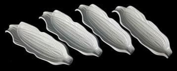 Set/4 Gerold porcelain Bavaria maïskolfborden beschikbaar voor biedingen