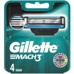 Gillette Mach3 - 4 Scheermesjes, Sieraden, Tassen en Uiterlijk, Uiterlijk | Gezichtsverzorging, Ophalen, Nieuw, Verzorging