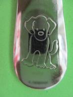 (KB4827) Kinderbestek HUISDIEREN Hondje vork, Ophalen of Verzenden, Gebruikt