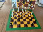 Papita schaakspelset - compleet in goede staat (KWF), Hobby en Vrije tijd, Gezelschapsspellen | Bordspellen, Ophalen of Verzenden