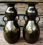 Antiek Vaas - Set Jugendstil Vazen - Daalderop - Brons Koper, Ophalen of Verzenden
