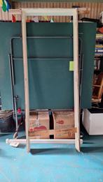 Harthouten kozijn met stompe deur, Ophalen, Minder dan 80 cm, Binnendeur, Zo goed als nieuw