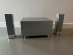 Loewe Subwoofer en 2 Speakers - Top Geluid!, Ophalen, Zo goed als nieuw, 2.1-systeem, Overige merken