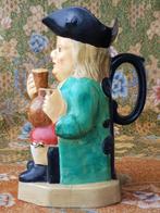 Zeldzame oude muziekdoos uit Engeland als Toby jug 23,5 cm., Antiek en Kunst, Ophalen of Verzenden