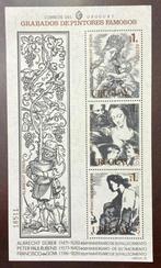 Uruguay blok 37 - Dürer, Rubens, Goya, Postzegels en Munten, Ophalen of Verzenden