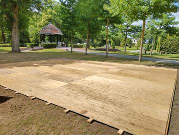 Vloeren te huur tbv bruiloft festival ed beschikbaar voor biedingen