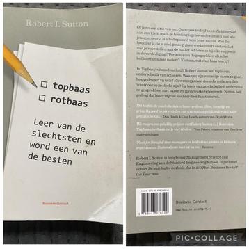 Topbaas/Rotbaas - Robert I. Sutton beschikbaar voor biedingen