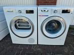 Bosch Serie 8 i-DOS Wasmachine & Warmtepompdroger Set 9 kilo, 8 tot 10 kg, Ophalen of Verzenden, Zo goed als nieuw, 85 tot 90 cm