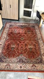 Schitterende zware kwaliteit wollen vintage karpet, vloerkle, Antiek en Kunst, Antiek | Kleden en Textiel, Ophalen