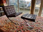 KNOLL Barcelona Chair & ottoman, set, origineel, Huis en Inrichting, Fauteuils, Ophalen, Zo goed als nieuw