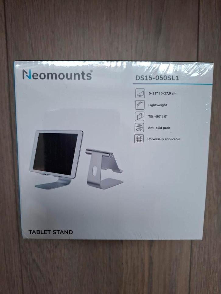 Neomounts DS15-050SL1 tablet standaard, Computers en Software, Laptopstandaarden, Nieuw, Ophalen of Verzenden