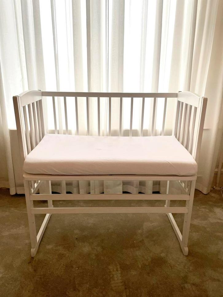 Cosleeper wit hout, Kinderen en Baby's, Babywiegjes en Ledikanten, Zo goed als nieuw, Ledikant, Ophalen
