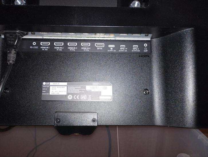 LG 43UD79 monitor voor onderdelen, Computers en Software, Monitoren, 60 Hz of minder, HDMI, Ultra HD (4K), Ophalen