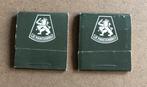 2x Militaire lucifers jaren 70/80 Landmacht., Verzamelen, Militaria | Algemeen, Verzenden, Landmacht, Nederland, Overige typen