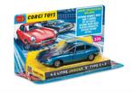 Jaguar E Type 2+2 4.2 Litre BLAUW 1/43 CORGI NEW ref. 335
