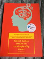 Kritisch denken binnen het verpleegkundig proces, 6e editie, Nieuw, Judith M. Wilkinson, Nederlands, Ophalen of Verzenden