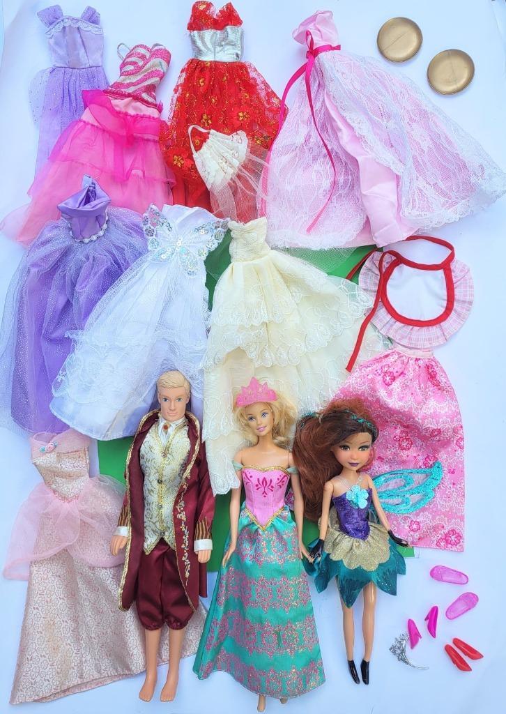 Barbie poppen prinses sprookjes kleertjes, Kinderen en Baby's, Speelgoed | Poppen, Zo goed als nieuw, Barbie, Ophalen of Verzenden
