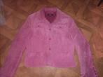 Arma leren jas maat M roze, Ophalen of Verzenden, Zo goed als nieuw, Maat 38/40 (M), Roze