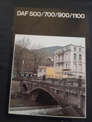folder DAF 500 / 700 / 900 / 1100 '79 Nederlands beschikbaar voor biedingen