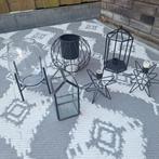 Diverse industriele geometrische woonaccessoires, Gebruikt, Overige kleuren, Ophalen of Verzenden, Glas