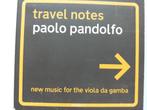 PAOLO PANDOLFO - TRAVEL NOTES, Ophalen of Verzenden, Zo goed als nieuw, Overige typen