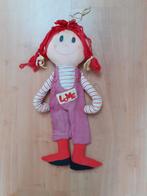 Vintage Stoffen Pop met Rode Haren, Ophalen of Verzenden, Gebruikt, Overige typen